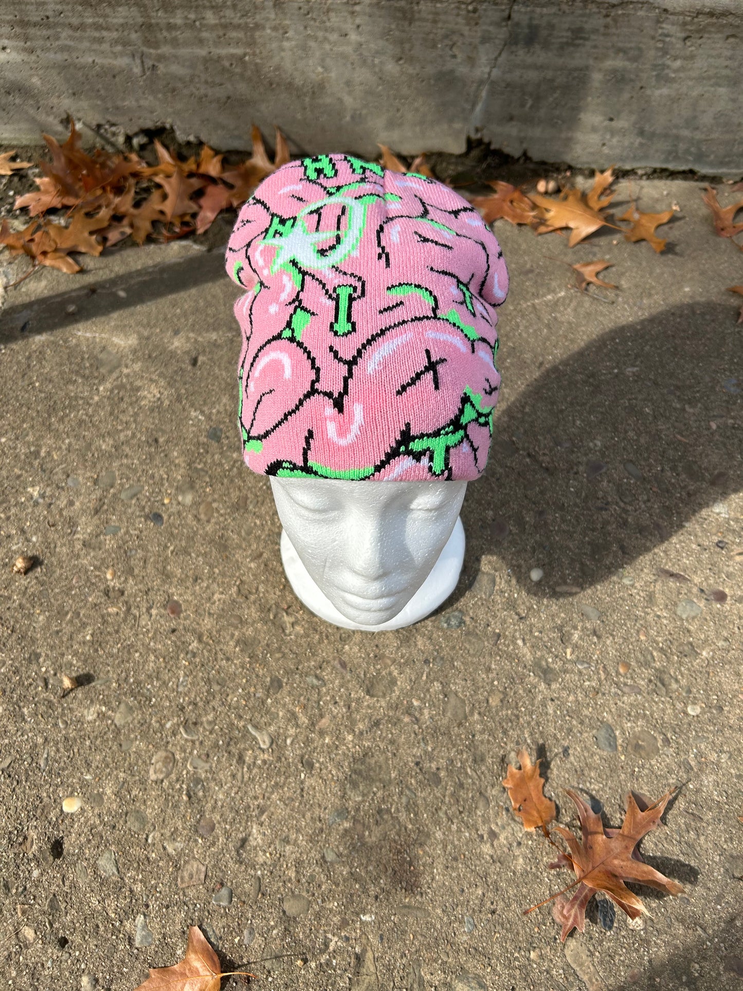 Zombie  Brain Rot Beanie